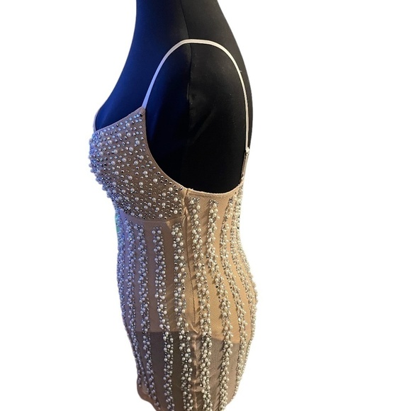 Banjul Sexy Spaghetti Straps Rhinestone, Size M - Picture 6 of 6